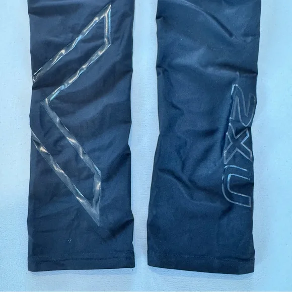 NWOT 2XU Men's XL Core Compression Long Tights Pants Black Lightweight Training